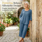 👕👖 2026 HEISSER VERKAUF – 50% RABATT! Figurbetontes Sommer-Chic-Set aus atmungsaktivem Stoff – Über 50K+ verkauft! 🥳