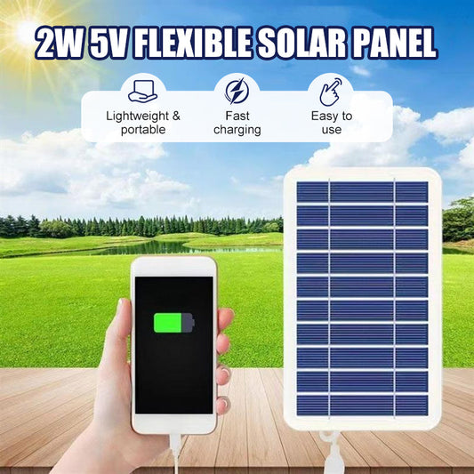 😍Zeitlich begrenzter Rabatt 49% 💥Flexibles Solarpanel mit 2W und 5V