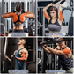 💪 Trizepsseil fürs Fitnessstudio | Strapazierfähiges Nylon • Rutschfester Griff • Hochbeständig