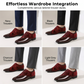 🌞Fris De Lente In Met 49% Korting!🤵Luxe Heren Contrast Dress Shoes - Hoogglans & Premium Textuur - Perfect voor Bruiloft & Gala - Ergonomisch Comfort - De Ultieme Statement-Schoen