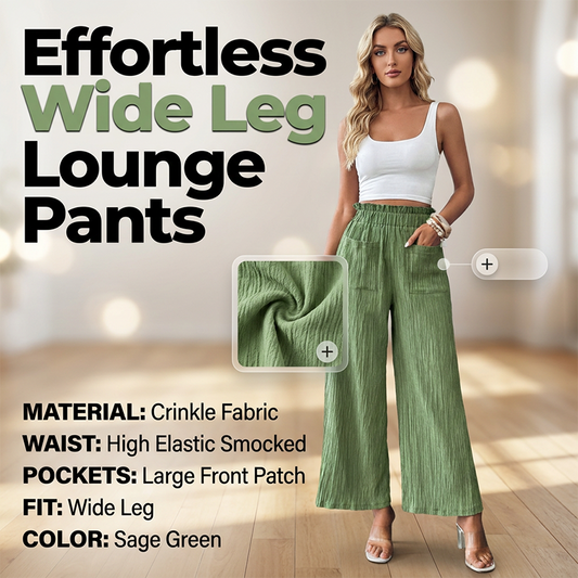 👖 50% RABATT! 🌸 Damen Casual Einfarbige Weite Hose – Leicht, luftig & perfekt für Alltag, Homeoffice oder heiße Sommertage – bequem und vielseitig kombinierbar ☀️