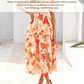 ⏰ NUR HEUTE: 53% SPAREN 💥 👗 Damen Maxikleid aus Chiffon mit Stufen-Design – fließend, elegant & zeitlos schön ✨