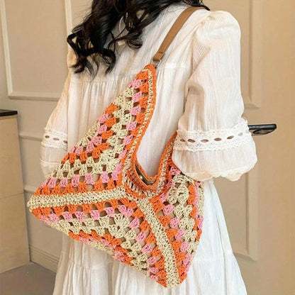 👜 LIMITED-TIME 50% OFF! ✨ Women's Woven Bag – Lightweight, Crochet, Casual ✨