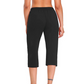 Ultraweiche Lounge-Capri-Jogginghose für Damen