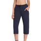 Ultraweiche Lounge-Capri-Jogginghose für Damen