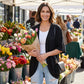 Lässiger Kurzarm-Cardigan für Damen