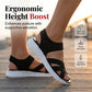 Lässige flache Mesh-Sandalen für Damen