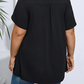 👚 JETZT 50 % RABATT! ✨ Damen-T-Shirt mit Falten vorne und Puffärmeln – Weiche, atmungsaktive und elegante Puffärmel – perfekt fürs Büro, zum Brunch oder für Frühlingstage 🌸