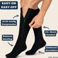 Kniehohe Sportsocken mit Reißverschluss