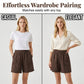 Lässige, lockere Damen-Shorts mit Taschen