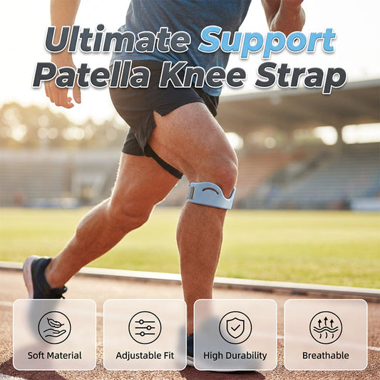 ❄️Sommerfrische 49% Rabatt!🏃Patellaband – Atmungsaktive, stoßdämpfende Knieorthese für Laufen, Sport & täglichen Gebrauch