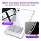 Clear Shockproof Tablet Case with Kickstand