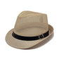 ⏳Nur für kurze Zeit 50 % Rabatt⏰Sommer-Strohhut Fedora mit stylischem Schnallenband🎩
