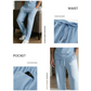 Herren-Rippstrick-Set: Ärmelloses Tanktop & Hose (2-teilig)