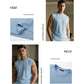 Herren-Rippstrick-Set: Ärmelloses Tanktop & Hose (2-teilig)