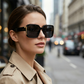 🌸Sommer-Special – zeitlich begrenztes Angebot💐 Retro-Sonnenbrille im quadratischen Design mit UV-Schutz