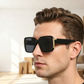 🌸Sommer-Special – zeitlich begrenztes Angebot💐 Retro-Sonnenbrille im quadratischen Design mit UV-Schutz