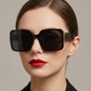 🌸Sommer-Special – zeitlich begrenztes Angebot💐 Retro-Sonnenbrille im quadratischen Design mit UV-Schutz