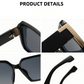 🌸Sommer-Special – zeitlich begrenztes Angebot💐 Retro-Sonnenbrille im quadratischen Design mit UV-Schutz