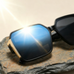 🌸Sommer-Special – zeitlich begrenztes Angebot💐 Retro-Sonnenbrille im quadratischen Design mit UV-Schutz