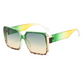🌸Sommer-Special – zeitlich begrenztes Angebot💐 Retro-Sonnenbrille im quadratischen Design mit UV-Schutz