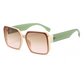 🌸Sommer-Special – zeitlich begrenztes Angebot💐 Retro-Sonnenbrille im quadratischen Design mit UV-Schutz