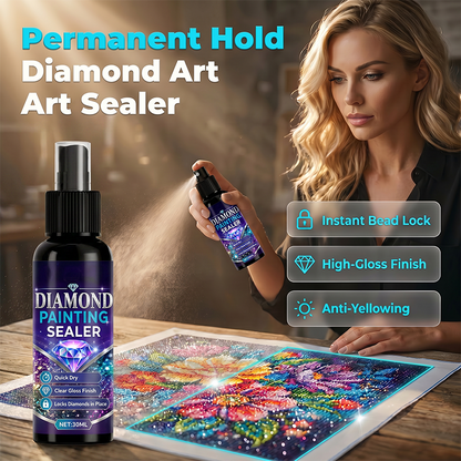 💎✨ Diamond Art Sealer – versiegelt die Perlen, glänzendes Finish, trocknet schnell und ist langanhaltend.
