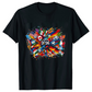 Unisex-Fußballfan-T-Shirt mit Grafik