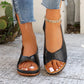 👡 60% RABATT! ✨ Bequeme Vintage-Sandalen mit offenem Zehenbereich für Damen – Leichte Sohle & verstellbarer Riemen – Perfekt für Sommer, Strand oder Stadtbummel – stilvoller Retro-Chic für jeden Tag ☀️