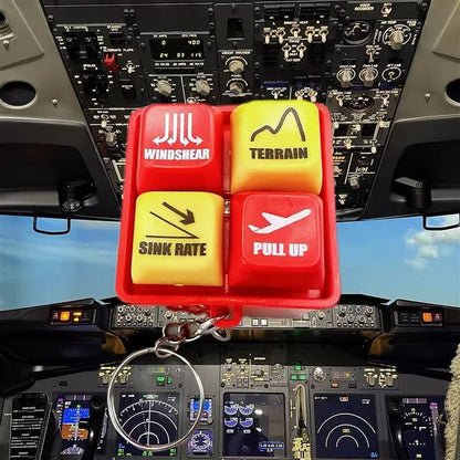 🚨📢Airbus-Warnsound-Simulator mit Schlüsselanhänger