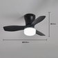 🌀 50 % RABATT! 💡 Deckenventilator mit E27-Fassung – Leiser 2-in-1-LED-Ventilator mit Fernbedienung – Kühlung und Licht in einem 🏠