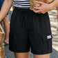 🩳🔥Damen Cargo-Shorts mit elastischem Bund und Taschen✨