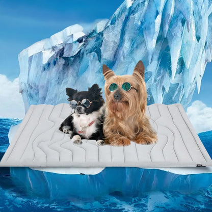❄️Sommerfrische 49% Rabatt!🐶Premium-Kühlmatte für Hunde – Ungiftig, wasserdicht & maschinenwaschbar mit kühlendem Stoff