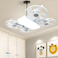 📢📢50% Rabatt!! ⏰🏠 3-stufiger E27 Ventilator-Leuchte im Drohnen-Design mit Fernbedienung 🎛️, energiesparend ⚡ mit Kühl- und Lichtfunktion 💨💡 für Schlafzimmer und gesamte Wohnung