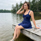 Sexy A-Linien-Badekleid mit Cut-outs für Damen
