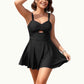 Sexy A-Linien-Badekleid mit Cut-outs für Damen