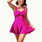 Sexy A-Linien-Badekleid mit Cut-outs für Damen