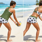 👙🌊3-teiliges Damen-Badeanzug-Set: Tankini mit Shorts🤸