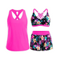 👙🌊3-teiliges Damen-Badeanzug-Set: Tankini mit Shorts🤸