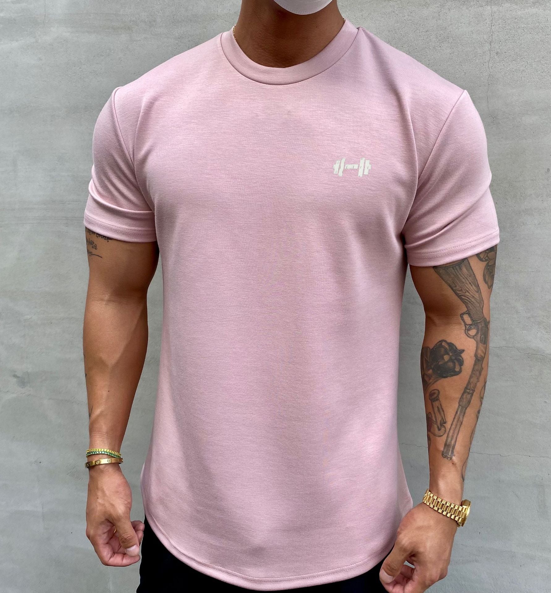 50%OFF cotton stretch sports T-shirt