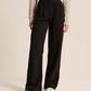 Leichte, taillierte Hose mit weitem Bein