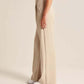 Leichte, taillierte Hose mit weitem Bein