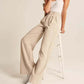 Leichte, taillierte Hose mit weitem Bein