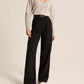 Leichte, taillierte Hose mit weitem Bein