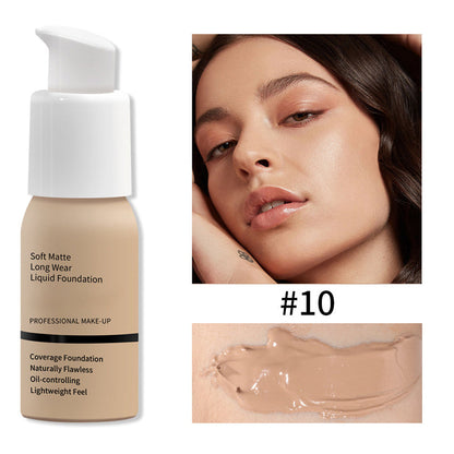 🌹Muttertag 49 % Rabatt – 🔥Soft Matte Liquid Foundation