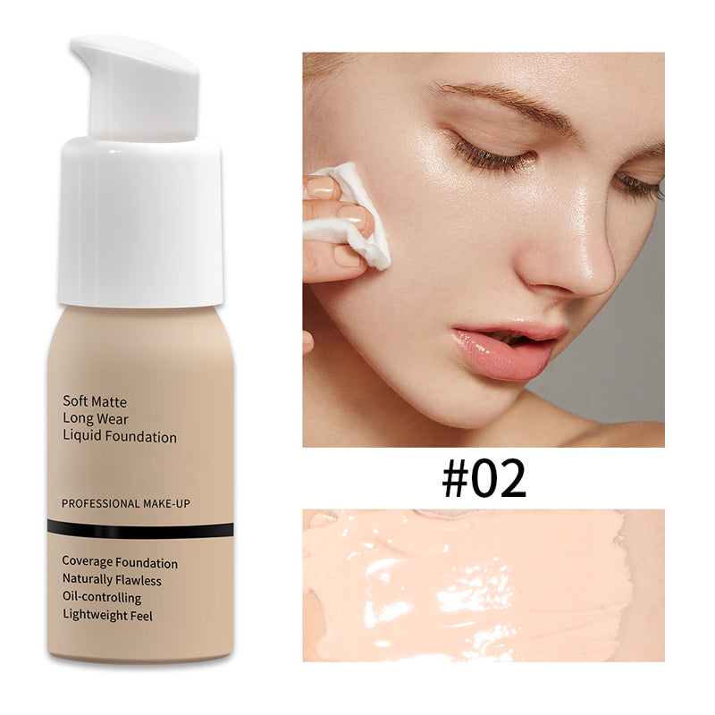 🌹Muttertag 49 % Rabatt – 🔥Soft Matte Liquid Foundation