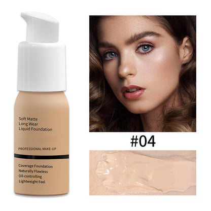 🌹Muttertag 49 % Rabatt – 🔥Soft Matte Liquid Foundation