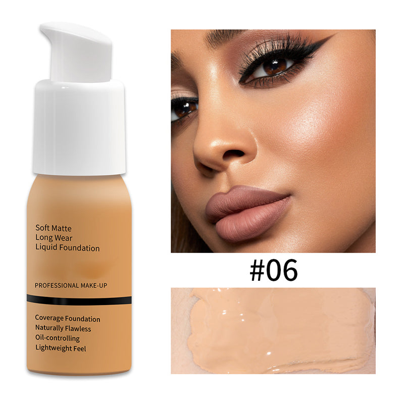 🌹Muttertag 49 % Rabatt – 🔥Soft Matte Liquid Foundation