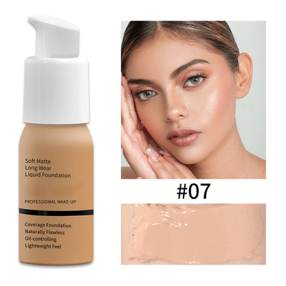 🌹Muttertag 49 % Rabatt – 🔥Soft Matte Liquid Foundation