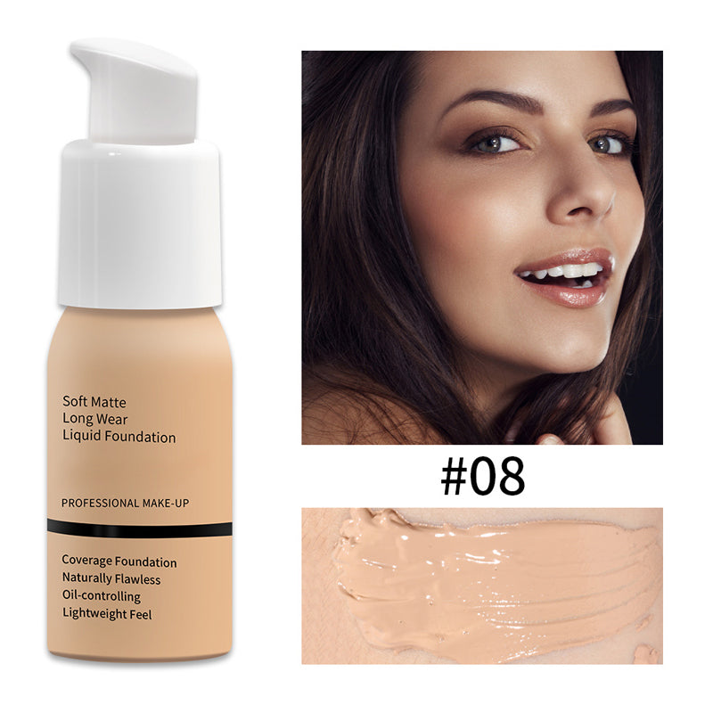 🌹Muttertag 49 % Rabatt – 🔥Soft Matte Liquid Foundation